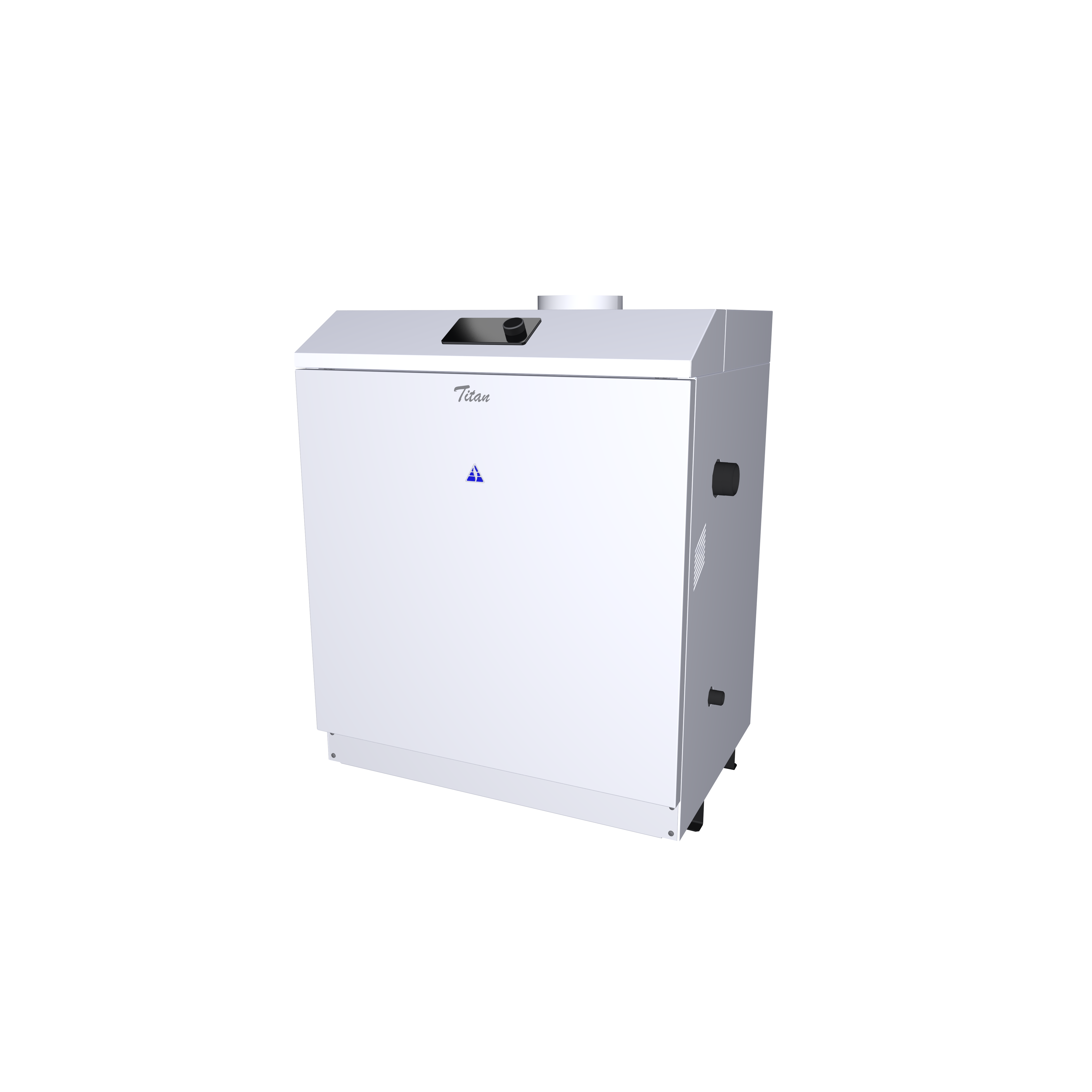 Котел напольный газовый  TITAN Z85M ( 81 кВт, чугунный т/о, энергозависимый)